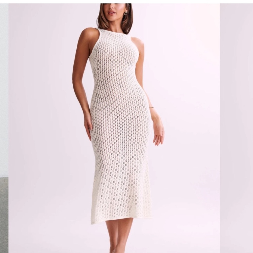 Meshki Cordelia Crochet Fishtail Midi